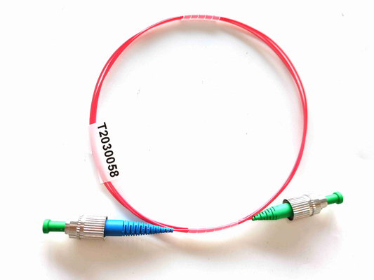 FC APC To FC UPC Polarization Maintaining Jumpers 980nm 0.9mm Loose Tube Patch Cord