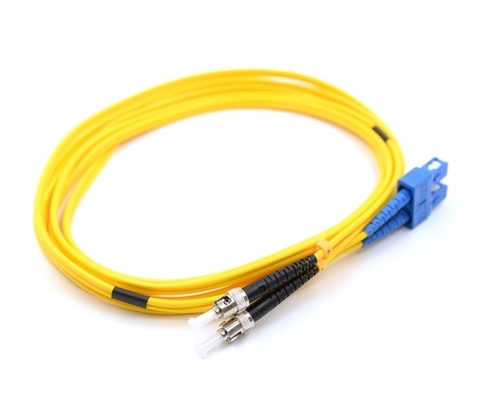 3.0mm فیبر نوری Patchcord با OFNP کابل UPC/APC پولیش طول سفارشی
