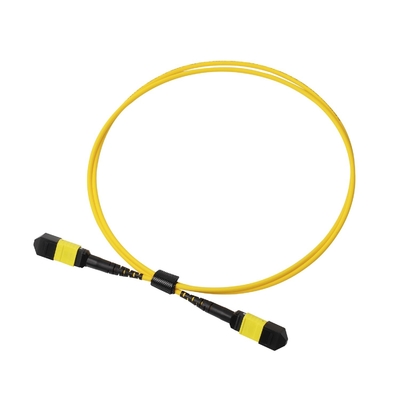 کل OFNP MPO Patch Cord 1m 3ft MTP-12 APC زنانه به MTP-12 APC زنانه حالت تک OS2