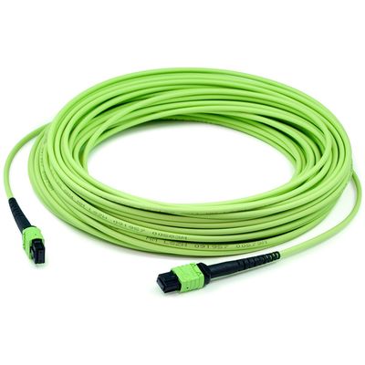 MPO/MTP Patchcord 16-Core SM/MM Trunk Cable Jumper فیبر نوری برای مرکز داده AI FTTX