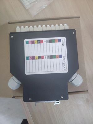 جعبه ترمینال DIN ریل نصب آلومینیوم LC / Sc Sx / Dx فیبر نوری برای مخابرات FTTX