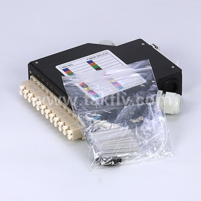 جعبه ترمینال فیبر نوری آلومینیومی DIN ریل نصب شده LC/Sc Sx/Dx با نصب آسان