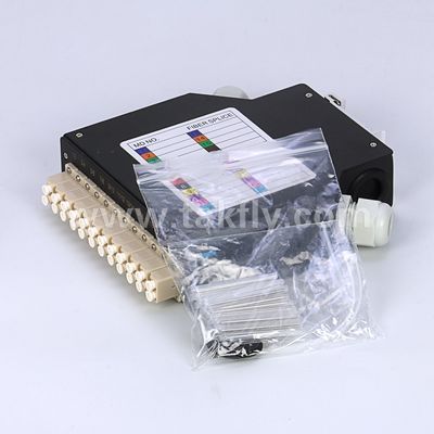جعبه ترمینال DIN ریل نصب آلومینیوم LC / Sc Sx / Dx فیبر نوری برای مخابرات FTTX
