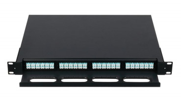 1U Rack Mount 96F MPO-LC پانل پیچ MTP برای مرکز داده