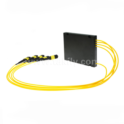 کابل فیبر نوری MPO/MTP SM/MM PLC Splitter 1x4 برای مرکز داده FTTX