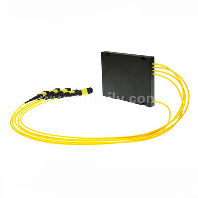 فیبر نوری MPO/MTP Fanout Cable PLC Splitter 1x4 SM/MM Fiber Optic for Data Center FTTX