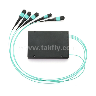 کابل فیبر نوری MPO/MTP SM/MM PLC Splitter 1x4 برای مرکز داده FTTX