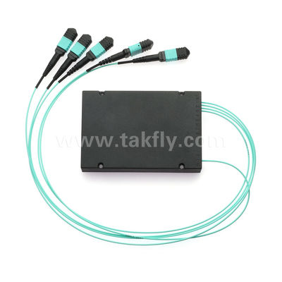 فیبر نوری MPO/MTP Fanout Cable PLC Splitter 1x4 SM/MM Fiber Optic for Data Center FTTX