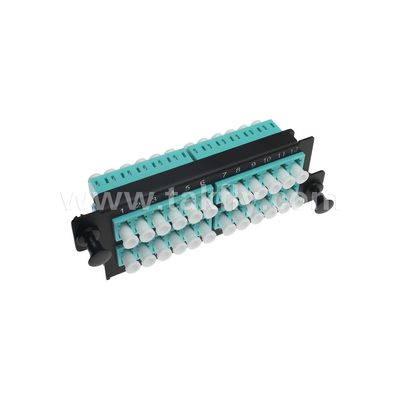 1U Rack Mount 24F MPO-LC پانل پیچ MTP چگالی بالا 96F برای مرکز داده