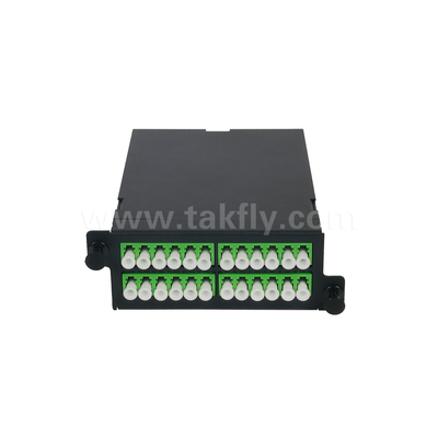 1U Rack Mount 24F MPO-LC پانل پیچ MTP چگالی بالا 96F برای مرکز داده