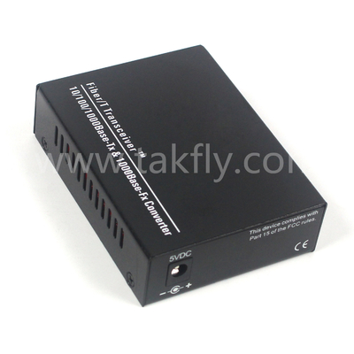 10G Unmanaged Fiber Media Converter با اتصال کامل/نیم دوپلکس و ST/SC