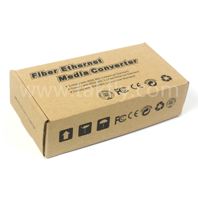10G Unmanaged Fiber Media Converter با اتصال کامل/نیم دوپلکس و ST/SC