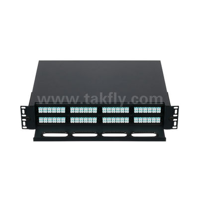 کاست مدیریت پچ پنل MPO/MTP کاست فیبر نوری قابل لغزش برای کابل کشی مرکز داده FTTX