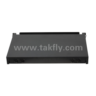 نوع قابل تنظیم فیبر نوری MPO کاست MTP Patch Panel Slidable برای مرکز داده FTTX