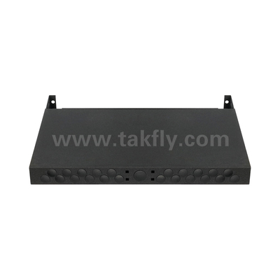 مدیریت پنل پیچ MTP فیبر نوری سیاه MPO Cassette برای مرکز داده FTTX