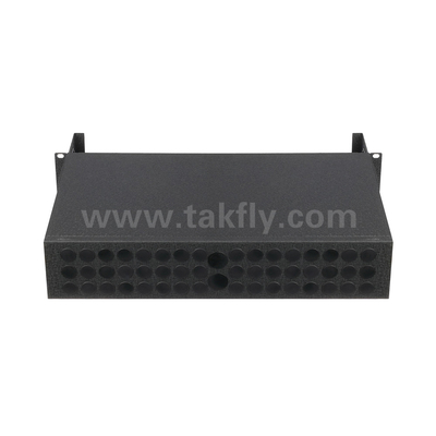 مدیریت پنل پیچ MTP فیبر نوری سیاه MPO Cassette برای مرکز داده FTTX