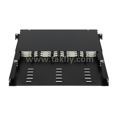 فایبر نوری MPO کاست MTP Patch Panel 144 هسته تراکم فوق العاده بالا برای مرکز داده FTTX