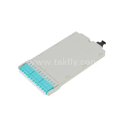 فایبر نوری MPO کاست MTP Patch Panel 144 هسته تراکم فوق العاده بالا برای مرکز داده FTTX