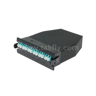 ماژول کاست MPO MPO/MTP-LC 12C/24C فیبر نوری برای مرکز داده FTTX
