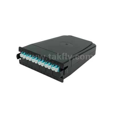 ماژول کیست فیبر نوری MPO MPO/MTP-LC 12C/24C برای مرکز داده FTTX