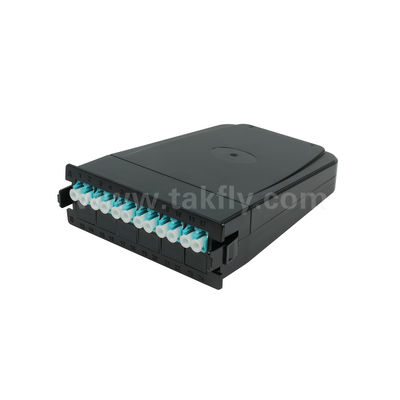 ماژول کاست MPO MPO/MTP-LC 12C/24C فیبر نوری برای مرکز داده FTTX