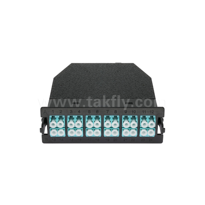 ماژول کیست فیبر نوری MPO MPO/MTP-LC 12C/24C برای مرکز داده FTTX