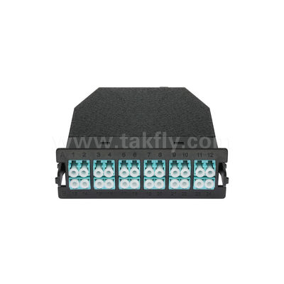 ماژول کاست MPO MPO/MTP-LC 12C/24C فیبر نوری برای مرکز داده FTTX