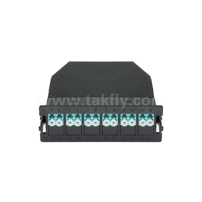 ماژول کیست فیبر نوری MPO MPO/MTP-LC 12C/24C برای مرکز داده FTTX
