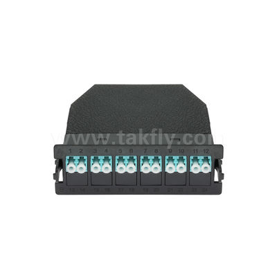 ماژول کاست MPO MPO/MTP-LC 12C/24C فیبر نوری برای مرکز داده FTTX