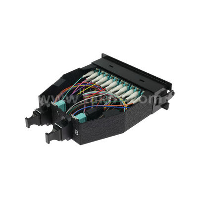 ماژول کاست MPO MPO/MTP-LC 12C/24C فیبر نوری برای مرکز داده FTTX