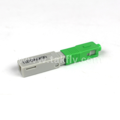 SC/APC Field Installable Fast Connector Embedded-APC برای حالت فیبر پلاستیکی OM1 62.5/125μm