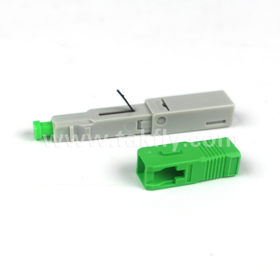 SC/APC Field Installable Fast Connector Embedded-APC برای حالت فیبر پلاستیکی OM1 62.5/125μm