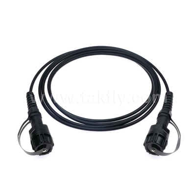 SM/MM MPO Patch Cord MTP Trunk Cable ODVA-MPO/MTP پرنده ضد آب برای مرکز داده FTTX