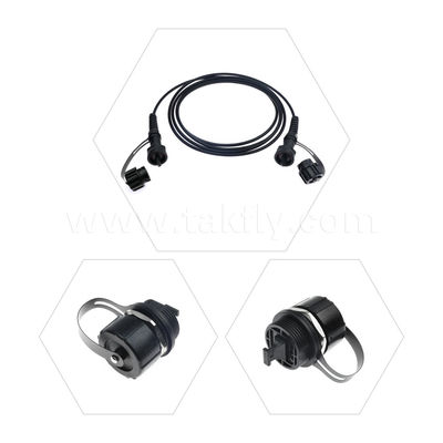 MPO/MTP Patch Cord Waterproof Trunk Cable ODVA-MPO/MTP SM/MM پرنده برای مرکز داده FTTX