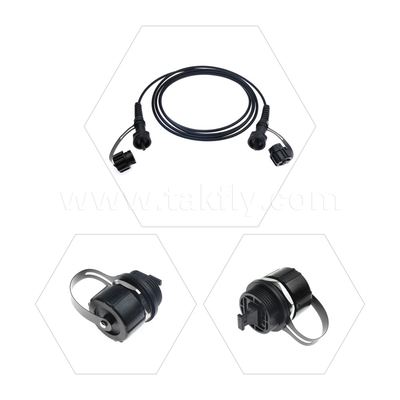 SM/MM MPO Patch Cord MTP Trunk Cable ODVA-MPO/MTP پرنده ضد آب برای مرکز داده FTTX