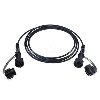 MPO/MTP Patch Cord Waterproof Trunk Cable ODVA-MPO/MTP SM/MM پرنده برای مرکز داده FTTX