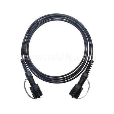 MPO/MTP Patch Cord Waterproof Trunk Cable ODVA-MPO/MTP SM/MM پرنده برای مرکز داده FTTX