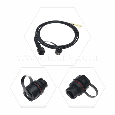 SM/MM MPO Pigtail Patch Cord MTP Trunk Cable ODVA-MPO/MTP ضد آب برای مرکز داده FTTX