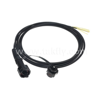 MPO/MTP Pigtail Patch Cord Waterproof Trunk Cable ODVA-MPO/MTP SM/MM برای مرکز داده FTTX