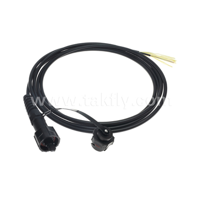 SM/MM MPO Pigtail Patch Cord MTP Trunk Cable ODVA-MPO/MTP ضد آب برای مرکز داده FTTX