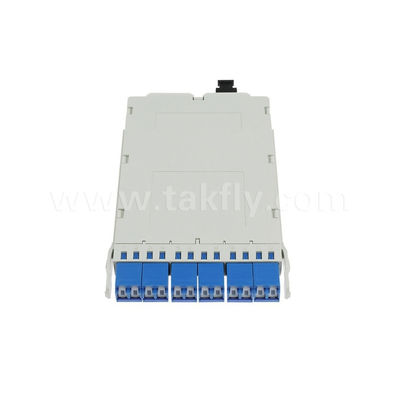 ماژول کاست MPO/MTP از پیش پایان یافته فیبر نوری MPO/MTP-LC 12C برای مرکز داده FTTX