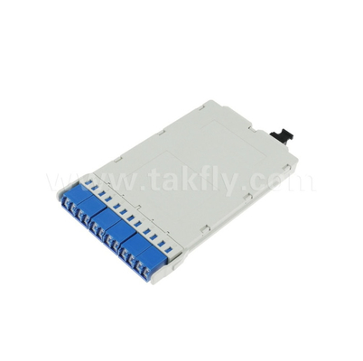 ماژول کیست فیبر نوری MPO MPO/MTP-LC 12C برای مرکز داده FTTX