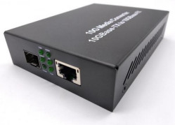 10G Unmanaged Media Converter با پورت SFP+ و RJ45