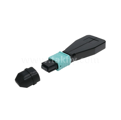 OEM فیبر نوری Loopback MPO MTP کانکتور SM/MM کابل مونتاژ برای مرکز داده FTTX