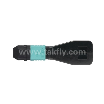 OEM فیبر نوری Loopback MPO MTP کانکتور SM/MM کابل مونتاژ برای مرکز داده FTTX
