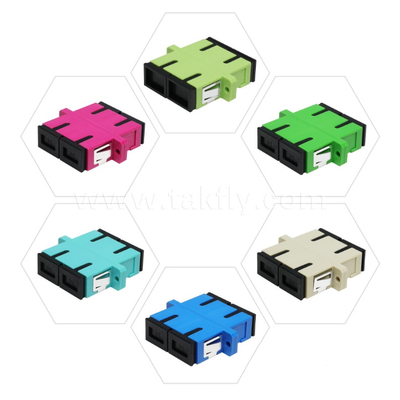 آداپتور کابل فیبر نوری قابل سفارشی SC APC/UPC Simplex/Duplex برای مرکز داده FTTH Multicore