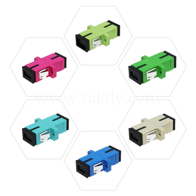 آداپتور کابل فیبر نوری قابل سفارشی SC APC/UPC Simplex/Duplex برای مرکز داده FTTH Multicore