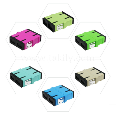 آداپتور کابل فیبر نوری قابل سفارشی SC APC/UPC Simplex/Duplex برای مرکز داده FTTH Multicore