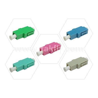 LC Adapter Cable Coupler APC/UPC SM/MM Simplex/Duplex/Quad/6 راه/8 راه فیبر نوری برای مرکز داده FTTH