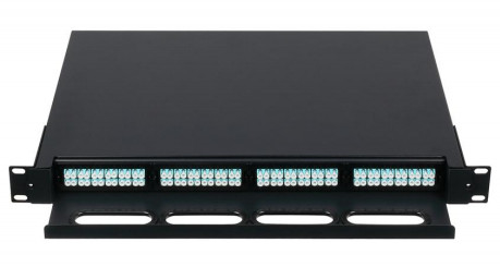 TK-HRS-1096B ارتفاع 1U MTP MPO Cassette Patch Panel برای مرکز داده
